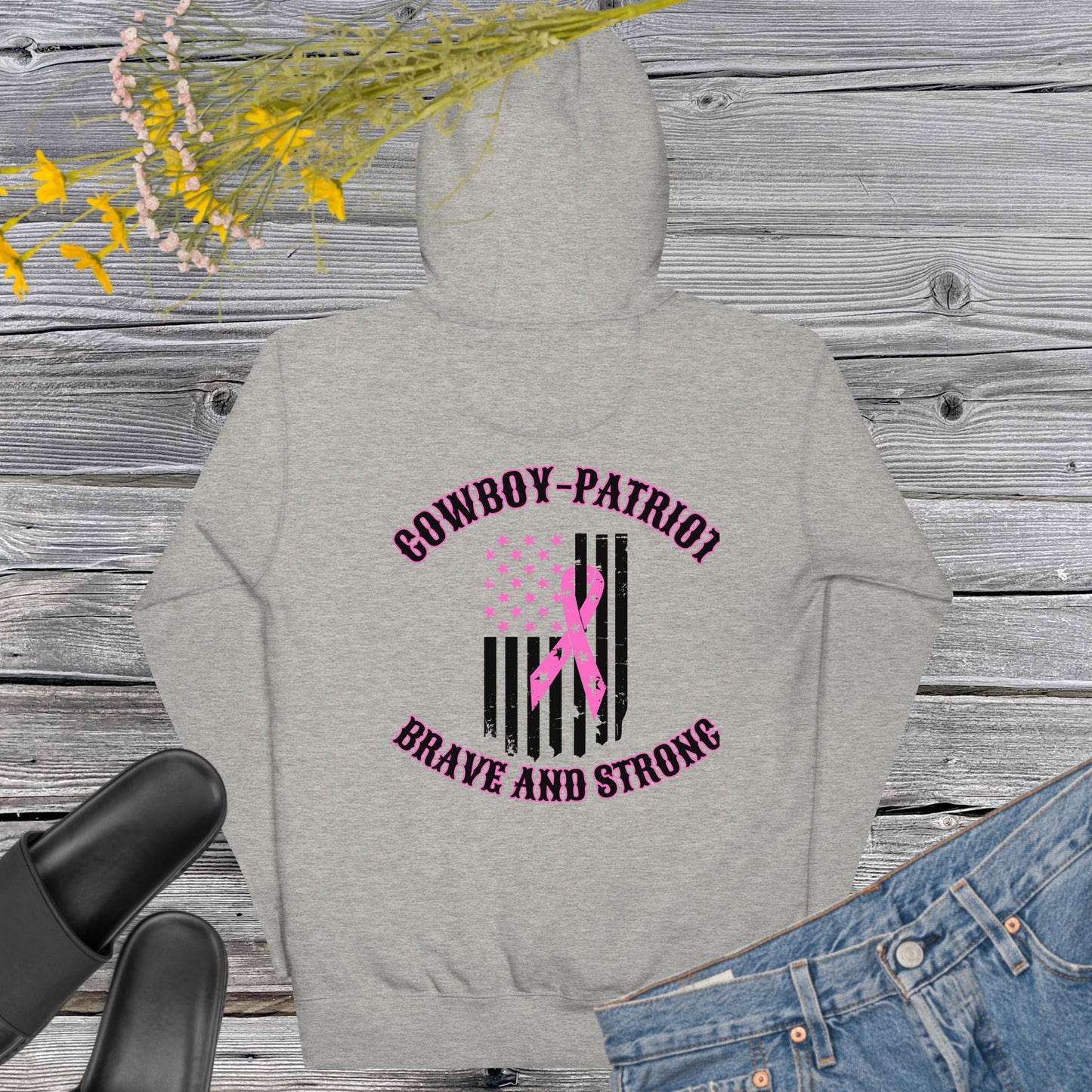 Cp Breast cancer awareness Hoodie